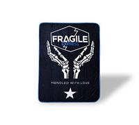 Just Funky Death Stranding Fragile Express Fleece Throw Blanket | 45 x 60 inch Cozy Blanket