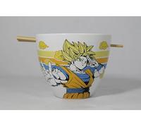 Just Funky Dragon Ball Goku Ramen Bol 470 ml, Blanc.