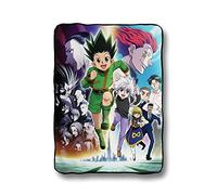 Just Funky Hunter X Hunter Phantom Troupe Couverture pour décoration d'intérieur Motif anime, Shonen Jump, Gon, Killua, Kurapika 114,3 x 152,4 cm