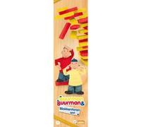 Just Games tour d'empilage Buurman & Buurman bois rouge/jaune Jaune G