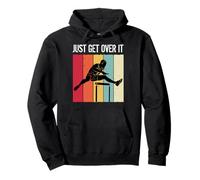 Just Get Over It Track Field Hurdler Hurdling Runner Sweat à Capuche
