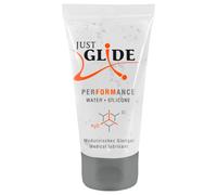Just Glide Performance Hybride Lubrifiant Eau & Silicone Base Durable 50ml