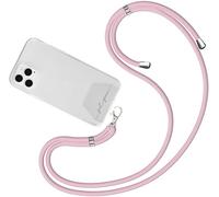 JUST GREEN Bandoulière Cordon Universelle Eco-conçue Amovible Baby Pink