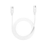 JUST GREEN Câble USB-C vers USB-C 3A Power Delivery 60W Réversible 1.2m Blanc