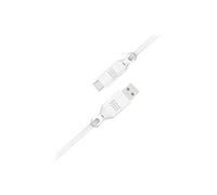 Just Green – Câble USB – USB (M) pour 24 pin USB-C (M) – 3 A – 2 m – blanc