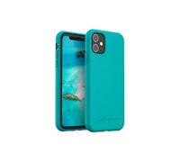 Just Green - Coque de protection pour téléphone portable - matériau 100 % biodégradable - bleu lagon - pour Apple iPhone 11