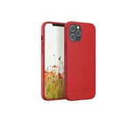 Just Green - Coque de protection pour téléphone portable - matériau 100 % biodégradable - rouge - pour Apple iPhone 12 Pro Max