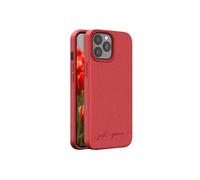 Just Green - Coque de protection pour téléphone portable - matériau 100 % biodégradable - rouge - pour Apple iPhone 13 Pro Max