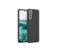 Just Green - Coque de protection pour téléphone portable - matière organique durable, matériau végétal 100 % biodégradable et compostable - noir -
