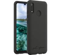 Just Green Coque Semi-Rigide pour Huwei P Smart 2019 Noir