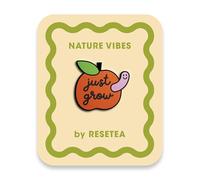Just Grow Pin | Accessoire de Mode Original | Cadeau Unique pour Vestes, Sacs à Dos et Sacs à Main | Collection Nature Vibes par Resetea