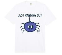 Just Hanging Out Spider Comfort Colors Adult Heavyweight T-Shirt