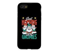 Just Hanging with My Gnomies Merry Christmas Pyjama de Noël Coque pour iPhone SE (2020) / 7/8