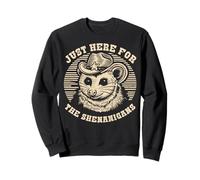 Just Here for Shenanigans Saint Patrick Day Celebration Sweatshirt