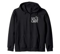 Just Here For The Candy Sweets Halloween Trick Treat Sweat à Capuche