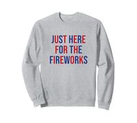 Just here for the fireworks 4th Of July Couple Sweatshirt