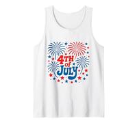 Just Here For The Fireworks, une tenue de couple géniale pour le 4 juillet Débardeur