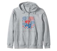 Just Here For The Fireworks, une tenue de couple géniale pour le 4 juillet Sweat à Capuche