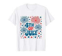 Just Here For The Fireworks, une tenue de couple géniale pour le 4 juillet T-Shirt