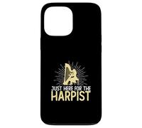 Just Here for The Harpiste Funny Harpe Playing for A Harpiste Coque pour iPhone 13 Pro Max