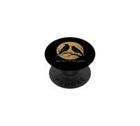 Just Here for The Murder Black Crow Raven Humour Crow Lover PopSockets PopGrip Adhésif