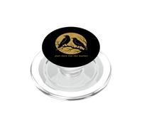 Just Here for The Murder Black Crow Raven Humour Crow Lover PopSockets PopGrip pour MagSafe