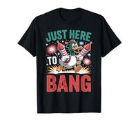 Just Here to Bang Shirts Funny, Le 4 Juillet 2026 T-Shirt