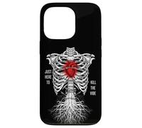 Just Here to The Vibe Squelette Cœur Racines Coque pour iPhone 13 Pro