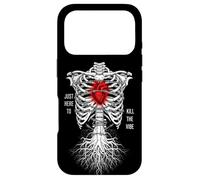 Just Here to The Vibe Squelette Cœur Racines Coque pour iPhone 17 Pro