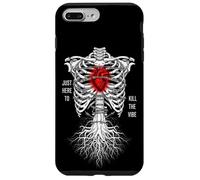 Just Here to The Vibe Squelette Cœur Racines Coque pour iPhone 7 Plus/8 Plus