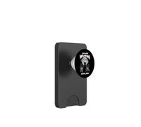 Just Here Waiting for You Black Cat Devil Moon Halloween PopSockets PopWallet pour MagSafe
