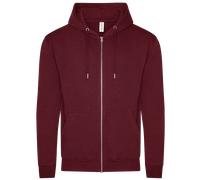 Just Hoods Sweatshirt À Capuche En Polyester Recyclé Et Cotton Bio Zippé Complet