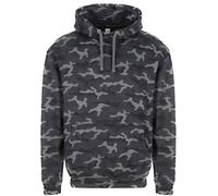 Just Hoods Veste À Capuche Militaire Camouflage Verte Ou Noire