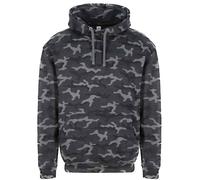 Just Hoods Veste À Capuche Militaire Camouflage Verte Ou Noire