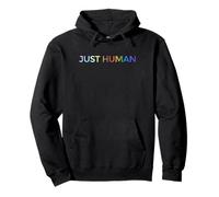 Just Human lgbt, égalité, diversité, arc-en-ciel Sweat à Capuche