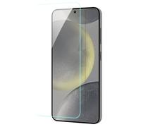 Just In Case Film de protection en verre trempé 9H pour Galaxy S25, haute définition, anti-empreintes, installation précise
