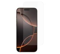 Just In Case Protection d'écran en verre trempé 9H ultra transparent pour iPhone 16 Pro