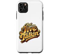 Just Jive Talkin' Retro 70s Soul Funk Disco Typographie Coque pour iPhone 11 Pro Max
