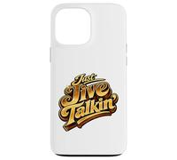 Just Jive Talkin' Retro 70s Soul Funk Disco Typographie Coque pour iPhone 13 Pro Max