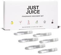 Just Juice Discovery Set - Mini Perfumes for Women and Men - Fruity, Floral, Gourmand Men's and Women's Fragrances - Travel Perfume Set - 6 pc