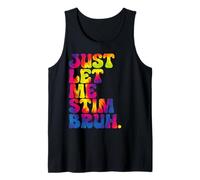 Just Let Me Stim Bruh Motivation Amusante Tie Dye Autism Débardeur