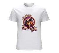 Just Let Your Soul Glo Shirt T Shirt for Men White S