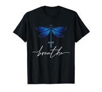 Just Libellule Tatouage pour l'été Breathe Méditation Yoga T-Shirt
