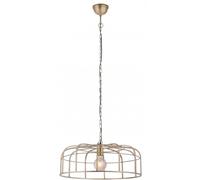 Just Light Amir lampe suspendue 1x25 W laiton-bois 11493-60