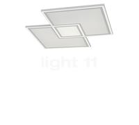 Just Light Edging Plafonnier LED 67,7 x 67,7 cm Ce luminaire comporte des modules à LED prémontés de classes énergétiques A A++, A+, A