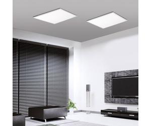 Just Light Flat Plafonnier LED, carré, 14531-16,
