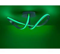 Just Light Lola Smart Melinda plafonnier 1x28 W acier 18431-55