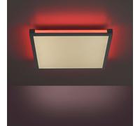 Just Light Mario plafonnier intelligent 2x17 W blanc-noir 11621-18