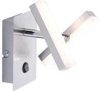 Just Light Rico applique murale 2x2 W acier 11276-55