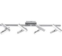 Just Light Rico plafonnier x2 W acier 11278-55